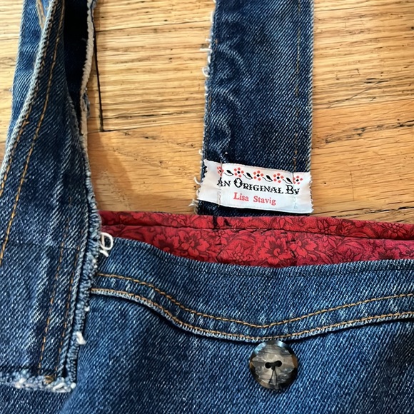 Handmade denim bag - Picture 3 of 6